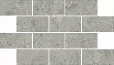 Керамическая плитка Декор kerama marazzi dd606020\mm Чеппо ди Гре мозаичный серый матовый обрезной 20x34.6