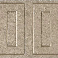 Керамическая плитка Бордюр Матрикс бежевый 5,7x20