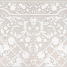 Керама Марацци Декор Сорбонна ковер бежевый для квартиры, для кухни, для ванной, для прихожей, для туалета