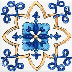 Керамическая плитка Декор Капри майолика stg\a452\5232 20x20