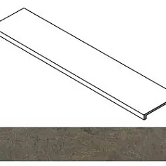 Ступени Атлас Конкорд Ринашенте Фьюжн Базальто Фронтальная 620070003260 коричневый 33x120