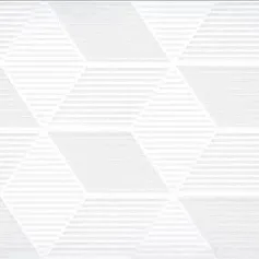 Керамическая плитка Парижанка декор гексагон белый 20x60