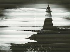 Керамическая плитка maxima black 1 set of 6 elements панно 67,3x89,8