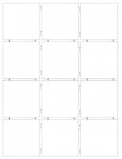 Керамическая плитка Конфетти белый, полотно 30х40 из 12 частей 9,9х9,9 9,9x9,9