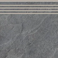 Ступени Керранова Кратер/ krater dark grey Серый 30x60