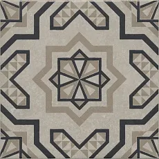 Керамическая плитка Декор kerama marazzi kmd3sta047gn Касабланка серый светлый матовый 20x20