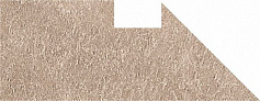 Керама Марацци Плинтус вертикальный правый Про Стоун беж бежевый для гаража, для прихожей, для улицы, для крыльца