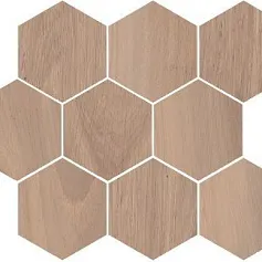 Керамогранит Монруж капучино светлый, полотно 37х31 из 9 частей 12х10,4 12x10,4