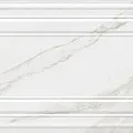 Керамическая плитка Прадо белый панель обрезной 40x120