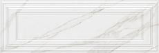 Керамическая плитка Прадо белый панель обрезной 40x120