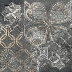 Керамическая плитка delacora Крео Дарк wt15kre07r черный 24.6x74