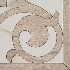 Керамическая плитка Уголок kerama marazzi id120t Карелли наборный 15.5x15.5