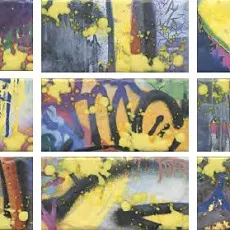 Керамогранит Панно Граффити 20x89.1