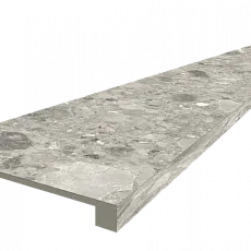 Ступени coliseumgres Брера/ brera Грэй Фронтальная 620070002483 Серый 33x120