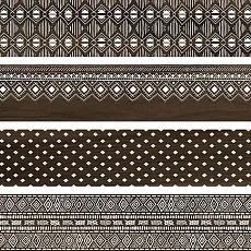 Керамогранит Про Вуд коричневый декорированный обрезной dl510400r 20x119,5