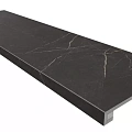 Ступени estima Комплект nl04 Нолана/ nolana black (Ступень 33x120 Неполированный Прямоугольный Бортик Без Насечек И Подступенок 14,5x120) 33x120