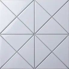 Мозаика triangolo Вайт glossy 26,25x26,25