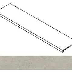 Ступени Атлас Конкорд Ринашенте Фьюжн Ченере Фронтальная 620070003243 серый 33x160