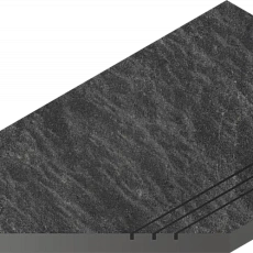 Бортик Италон Материя x2 Титанио грип левый 620090001214 черный 30x120