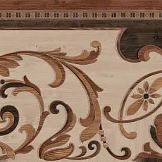 Керамогранит Гранд Вуд декорированный правый обрезной 80x160