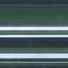 Керамическая плитка Бордюр Багет Салинас зеленый 3x15