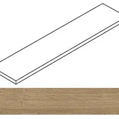 Ступени Атлас Конкорд Фьюжн Оак Голден угловая левая 620070003287 коричневый 33x120