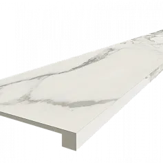 Ступени coliseumgres Микеланджело/ michelangelo Колд Фронтальная 620070002498 Серый 33x60