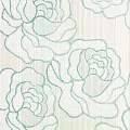Керамическая плитка kiribati flower niebieska декор 25x36