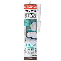 Силиконовый герметик-затирка Литокол Litosil (шоколад)