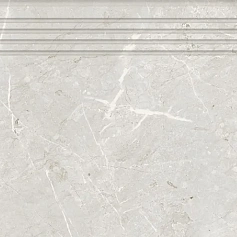 Ступени Керранова Скала Вайт белый 30x60