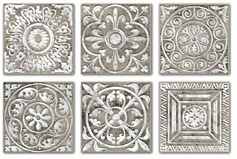 Керама Марацци Вставка Сонет серый серый для кухни, для ванной