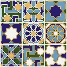 Мозаика багдад микс верх 01 30x32