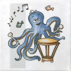 Керамическая плитка Декор kerama marazzi vt\a485\5232 Симфония 6 глянцевый 20x20