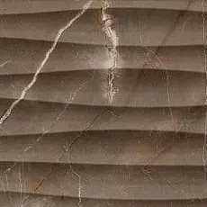 Керамическая плитка Миланезе Дизайн/ milanese design Марроне Волна 20x60