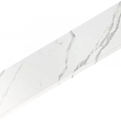 Ступени Италон Стелларис Статуарио Уайт фронтальная 620070002591 белый 33x120