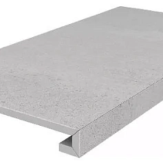Ступени kerama marazzi dd602020r\gcf клееная Про Матрикс серый светлый обрезной 33x60