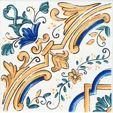 Керамическая плитка Декор Капри майолика stg\a449\5232 20x20