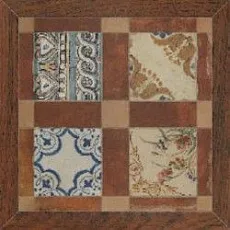 Керамогранит майорка коричневый кг 02 (микс 5шт) 40x40