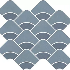 Керамическая плитка Декор kerama marazzi kmd2hid011br Таделакт наборный синий светлый, синий матовый обрезной 28x30