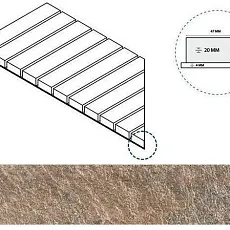 Керамогранит эмеральд решётка стрим 20 лев 25x60