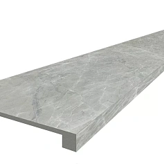 Ступени coliseumgres Канова Грэй фронтальная 620070002818 серый 33x120