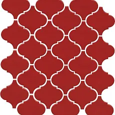 Керамическая плитка Авейру мозаичный красный 26x30