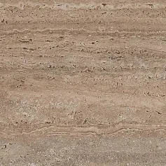 Ступени Керама Марацци km6012g0981rgcf фронтальная клееная Про Травертин коричневый светлый матовый обрезной 33x119.5