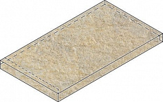 Италон СЭНД Х2 СТУП.33X60 УГЛ.ЛЕВ бежевый для дома для крыльца для офиса для улицы