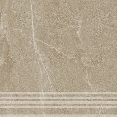 Ступени Керама Марацци km6060g0491rgrf фронтальная Эстерель бежевый матовый обрезной 30x60