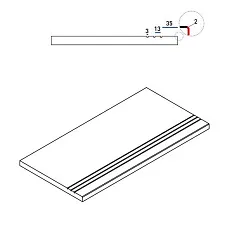 Керамогранит orobico bor.30x60 grip 30x60
