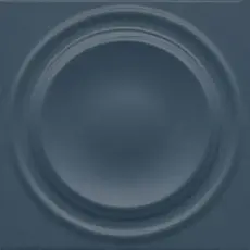 Керамическая плитка Декор kerama marazzi obe004 Аква Альта 2 синий матовый структура 20x20