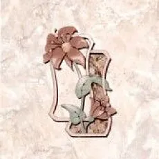 Керамическая плитка флейта декор 20x30