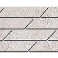 Керамогранит Бордюр Гренель серый светлый мозаичный 9,8x46,5