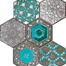 Мозаика lace absinthe 22,1x28,9